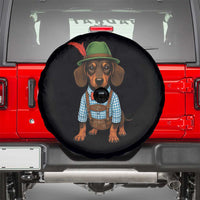 Oktoberfest Dachshund Cute Wiener Dog German Festival Spare Tire Cover - Wonder Print Shop