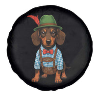Oktoberfest Dachshund Cute Wiener Dog German Festival Spare Tire Cover - Wonder Print Shop