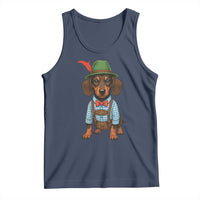 Oktoberfest Dachshund Cute Wiener Dog German Festival Tank Top - Wonder Print Shop