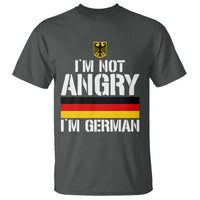 Funny I Am Not Angry I Am German T Shirt Germany Flag German American - Wonder Print Shop