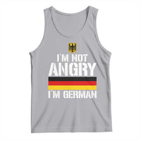 Funny I Am Not Angry I Am German Tank Top Germany Flag German American - Wonder Print Shop