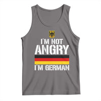 Funny I Am Not Angry I Am German Tank Top Germany Flag German American - Wonder Print Shop