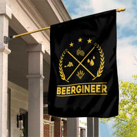 Funny Beergineer Garden Flag Homebrew Craft Beer Drinking Lover - Wonder Print Shop