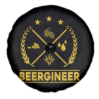 Funny Beergineer Spare Tire Cover Homebrew Craft Beer Drinking Lover - Wonder Print Shop