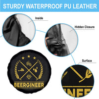 Funny Beergineer Spare Tire Cover Homebrew Craft Beer Drinking Lover - Wonder Print Shop