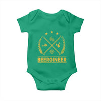 Funny Beergineer Baby Onesie Homebrew Craft Beer Drinking Lover - Wonder Print Shop
