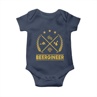 Funny Beergineer Baby Onesie Homebrew Craft Beer Drinking Lover - Wonder Print Shop