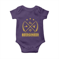Funny Beergineer Baby Onesie Homebrew Craft Beer Drinking Lover - Wonder Print Shop
