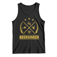 Funny Beergineer Tank Top Homebrew Craft Beer Drinking Lover - Wonder Print Shop