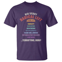 Big Scary Radical Left Agenda T Shirt Funny Social Justice Activist