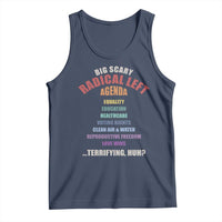 Big Scary Radical Left Agenda Tank Top Funny Social Justice Activist