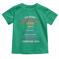 Big Scary Radical Left Agenda Toddler T Shirt Funny Social Justice Activist