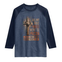 All My Role Model Went To Prison Funny Christian Raglan Shirt Jesus Paul Joseph Daniel Peter John Bible Gospel