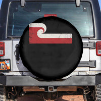 Maori Flag Tino Rangatiratanga Spare Tire Cover Polynesian Heritage New Zealand Pride
