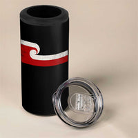Maori Flag Tino Rangatiratanga 4 in 1 Can Cooler Tumbler Polynesian Heritage New Zealand Pride