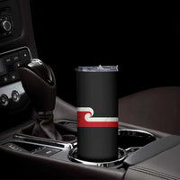 Maori Flag Tino Rangatiratanga Skinny Tumbler Polynesian Heritage New Zealand Pride