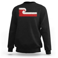 Maori Flag Tino Rangatiratanga Sweatshirt Polynesian Heritage New Zealand Pride