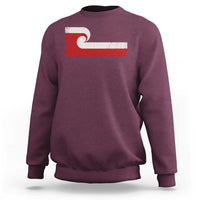 Maori Flag Tino Rangatiratanga Sweatshirt Polynesian Heritage New Zealand Pride