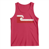 Maori Flag Tino Rangatiratanga Tank Top Polynesian Heritage New Zealand Pride