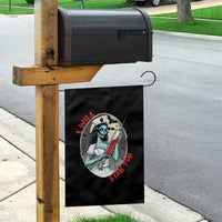 Funny Halloween Nurse Garden Flag I Will Stab You Scary Zombie Needle Nurse - Wonder Print Shop