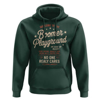 Welcome To The Boomer Playground Hoodie Funny Baby Boomer Generation - Wonder Print Shop