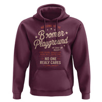 Welcome To The Boomer Playground Hoodie Funny Baby Boomer Generation - Wonder Print Shop