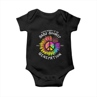 Proud Member Of The Baby Boomer Generation Baby Onesie Hippie Sunflower - Wonder Print Shop