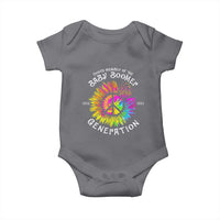 Proud Member Of The Baby Boomer Generation Baby Onesie Hippie Sunflower - Wonder Print Shop