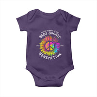 Proud Member Of The Baby Boomer Generation Baby Onesie Hippie Sunflower - Wonder Print Shop