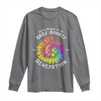 Proud Member Of The Baby Boomer Generation Long Sleeve Shirt Hippie Sunflower - Wonder Print Shop