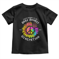 Proud Member Of The Baby Boomer Generation Toddler T Shirt Hippie Sunflower - Wonder Print Shop