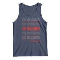 Funny OK Boomer Tank Top Gen Z Millennials Generation Meme Joke - Wonder Print Shop