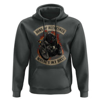 Funny Grumpy Old Biker Hoodie Sons Of Alzheimer Where Is My Bike - Wonder Print Shop