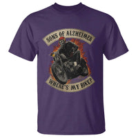 Funny Grumpy Old Biker T Shirt Sons Of Alzheimer Where Is My Bike - Wonder Print Shop