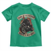 Funny Grumpy Old Biker Toddler T Shirt Sons Of Alzheimer Where Is My Bike - Wonder Print Shop