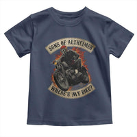 Funny Grumpy Old Biker Toddler T Shirt Sons Of Alzheimer Where Is My Bike - Wonder Print Shop