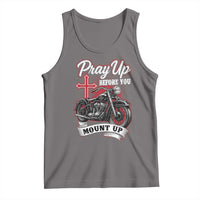 Pray Up Before You Mount Up Tank Top Christian Biker Religious Faith - Wonder Print Shop