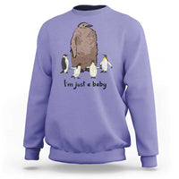 Funny Pesto The Penguin Sweatshirt I'm Just A Baby Meme - Wonder Print Shop