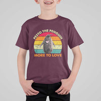 Pesto The Penguin T Shirt For Kid More To Love Vintage Sunset Retro - Wonder Print Shop