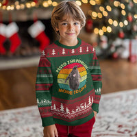Pesto The Penguin Ugly Christmas Sweater More To Love Vintage Sunset Retro - Wonder Print Shop