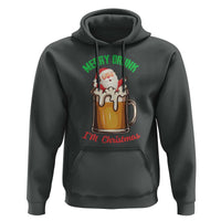 Funny Christmas Beer Hoodie Merry Drunk I'm Xmas Wasted Santa