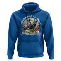 Christmas Viking Hoodie Huginn And Hunninn's Delivery Service Raven
