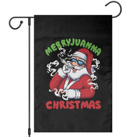 Funny Christmas Weed Garden Flag Merryjuanna Christmas Santa Xmas - Wonder Print Shop