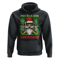 Funny Weed Christmas Hoodie Merry Juana Xmas Santa