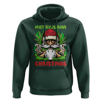 Funny Weed Christmas Hoodie Merry Juana Xmas Santa