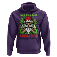 Funny Weed Christmas Hoodie Merry Juana Xmas Santa