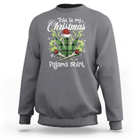 Funny Weed Christmas Sweatshirt This Is My Christmas Pajama Shirt - Wonder Print Shop