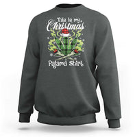 Funny Weed Christmas Sweatshirt This Is My Christmas Pajama Shirt - Wonder Print Shop