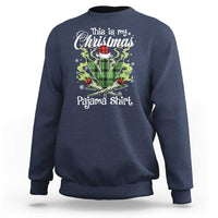 Funny Weed Christmas Sweatshirt This Is My Christmas Pajama Shirt - Wonder Print Shop