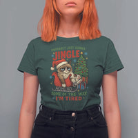 Funny Christmas Grumpy Cat T Shirt For Women Probably Just Gonna Jingle Some Of The Way I Am Tired - Wonder Print Shop